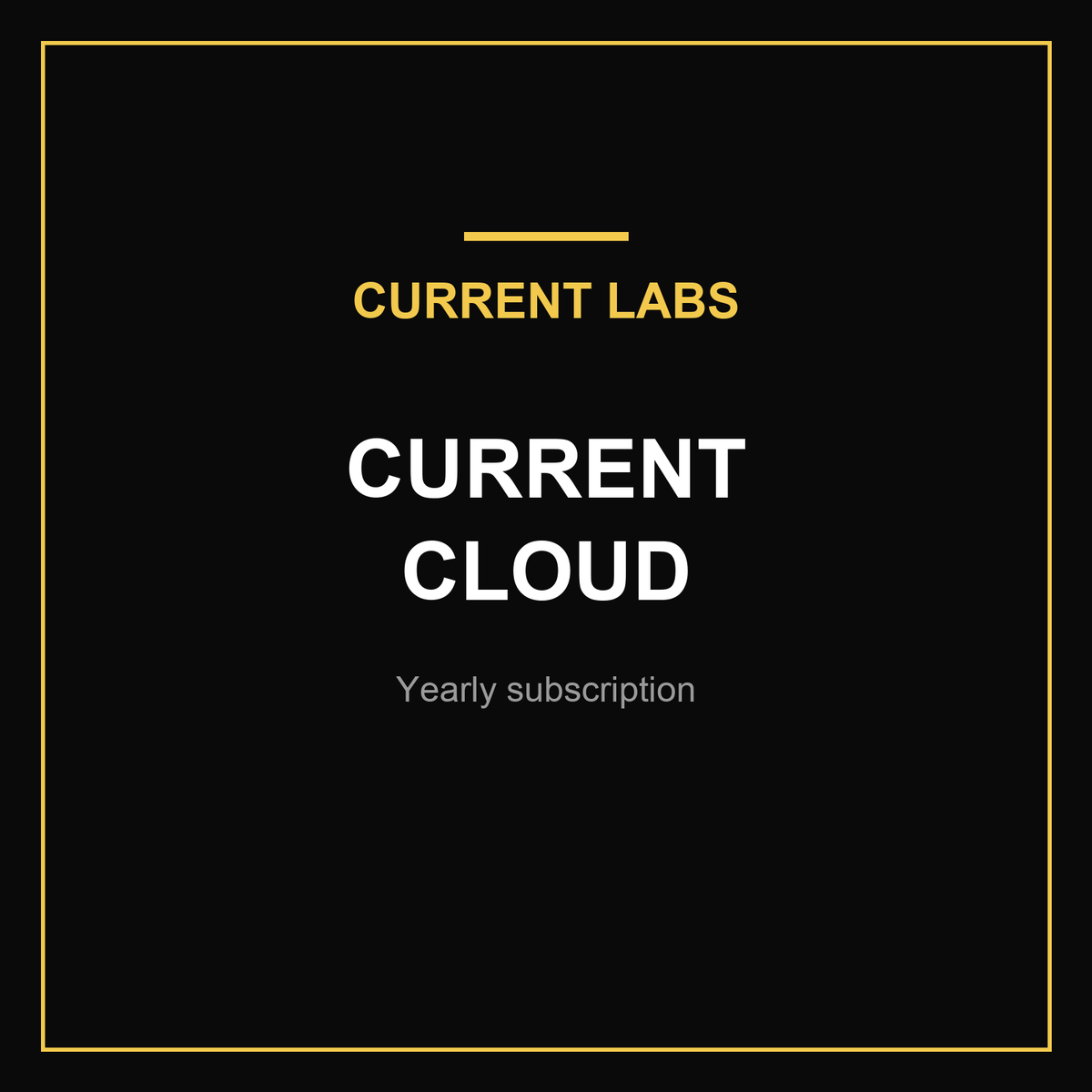 Current Cloud yearly subscription