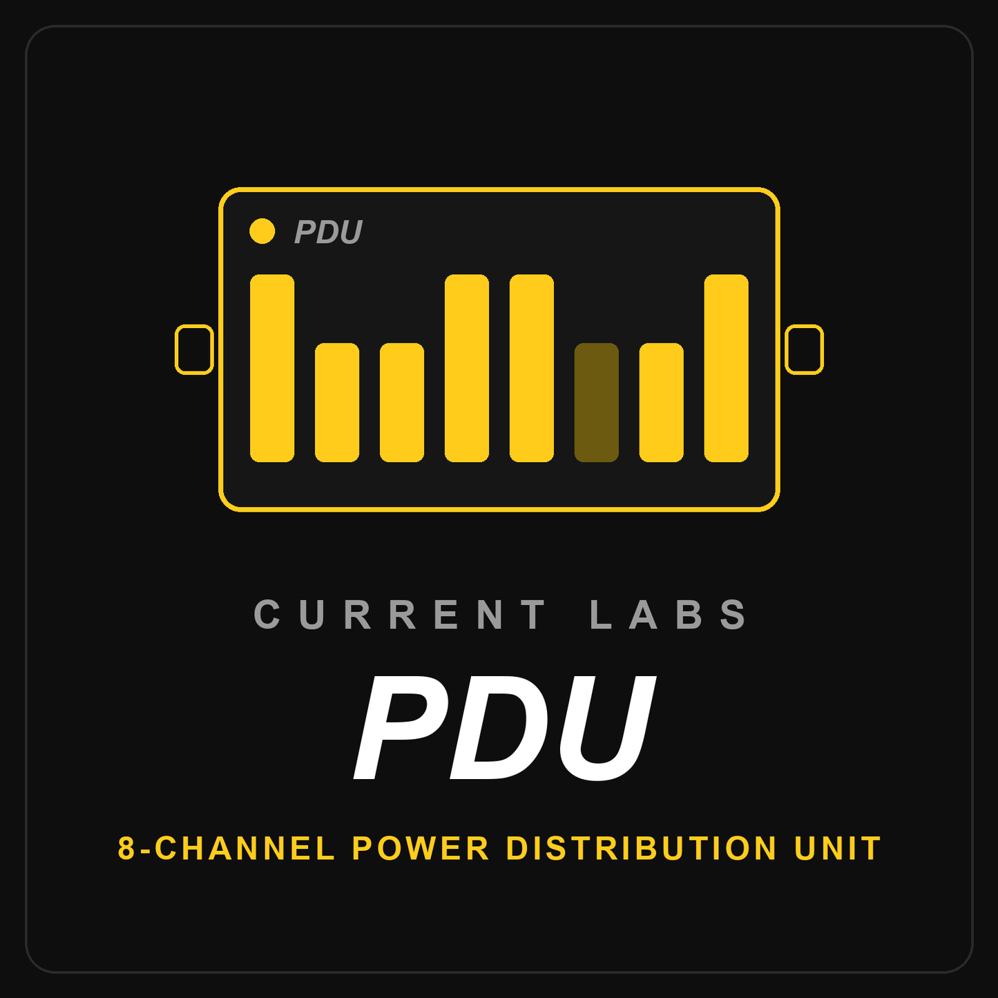 Current Labs PDU — 8-channel power distribution unit